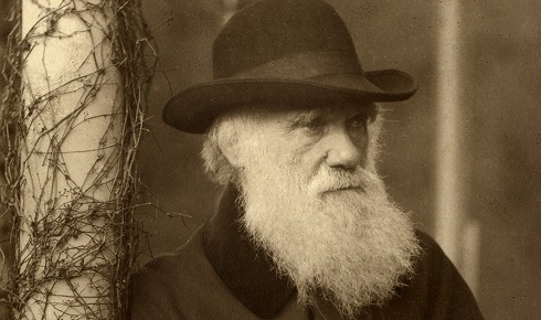 Charles darwin photograph full width