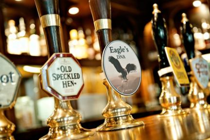 The Eagle serves an ale called "Eagle's DNA"
